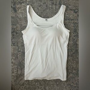 Uniqlo Women's Classic White Tank Top